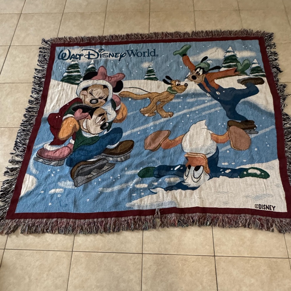 Disney World Character Tapestry